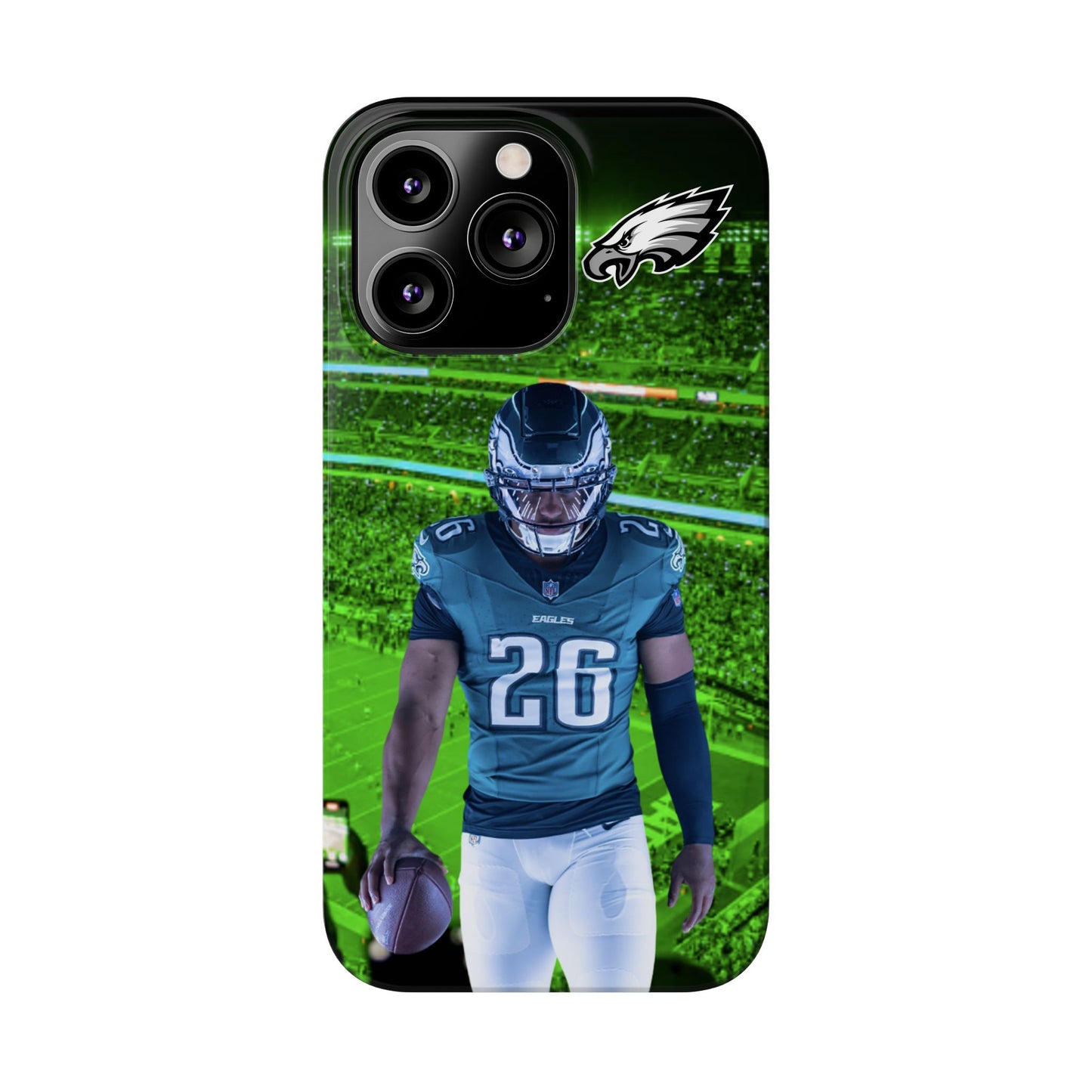 Philadelphia Eagles Saquon Barkley Slim Phone Cases - custom NFL cellphone case