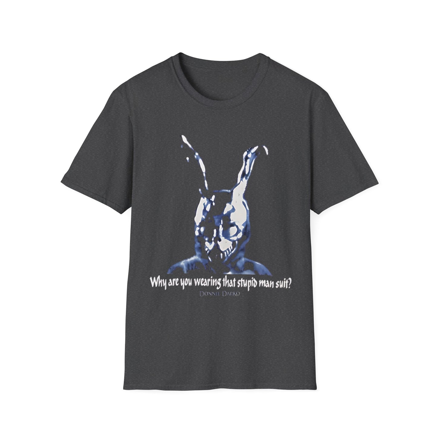 New Rare Donnie Darko Why Are You Wearing That Stupid Man Suit T-Shirt Vintage