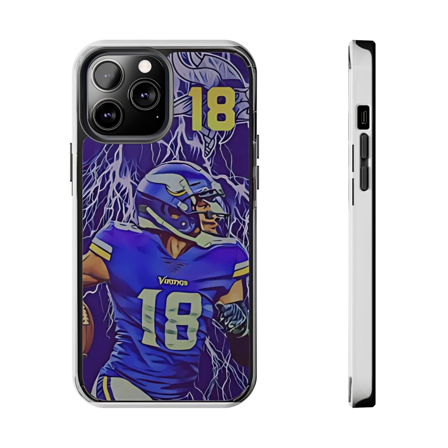 Justin Jefferson Minnesota Vikings iPhone cell phone Cases