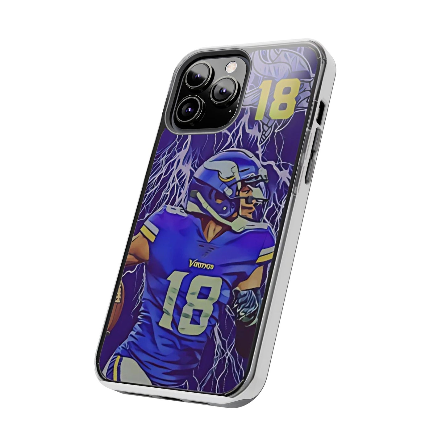 Justin Jefferson Minnesota Vikings iPhone cell phone Cases