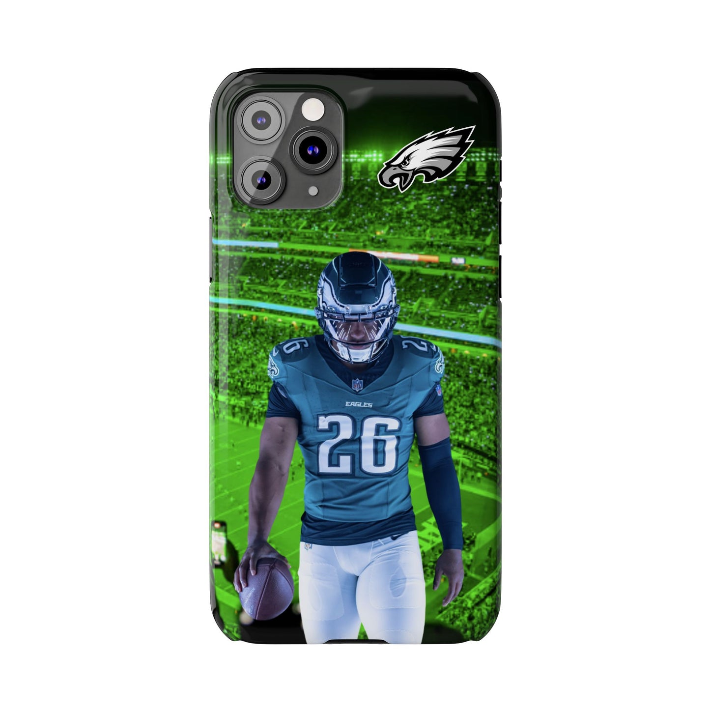 Philadelphia Eagles Saquon Barkley Slim Phone Cases - custom NFL cellphone case