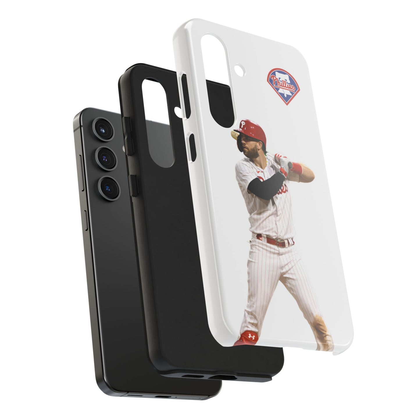 Philadelphia Phillies Tough Phone Cases Compatible with iPhone and Samsung