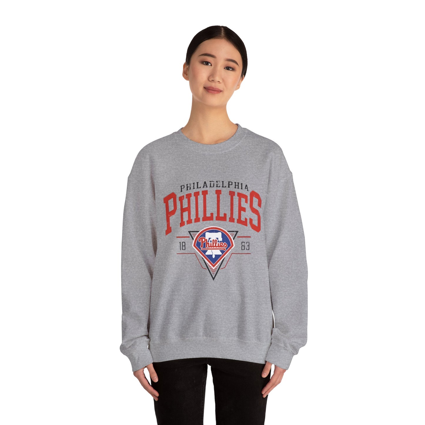 Custom Vintage MLB 90s  Philadelphia Phillies sweatshirt S - 3XL