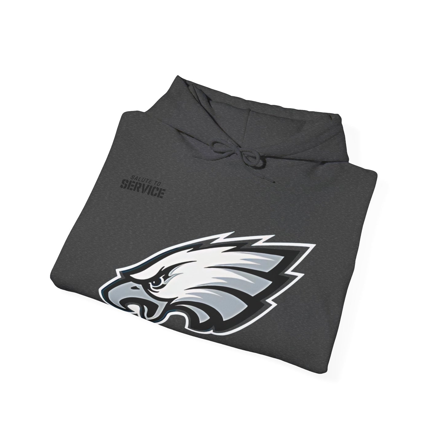 Philadelphia Eagles 2024 Salute to Service Club Fleece Pullover Hoodie