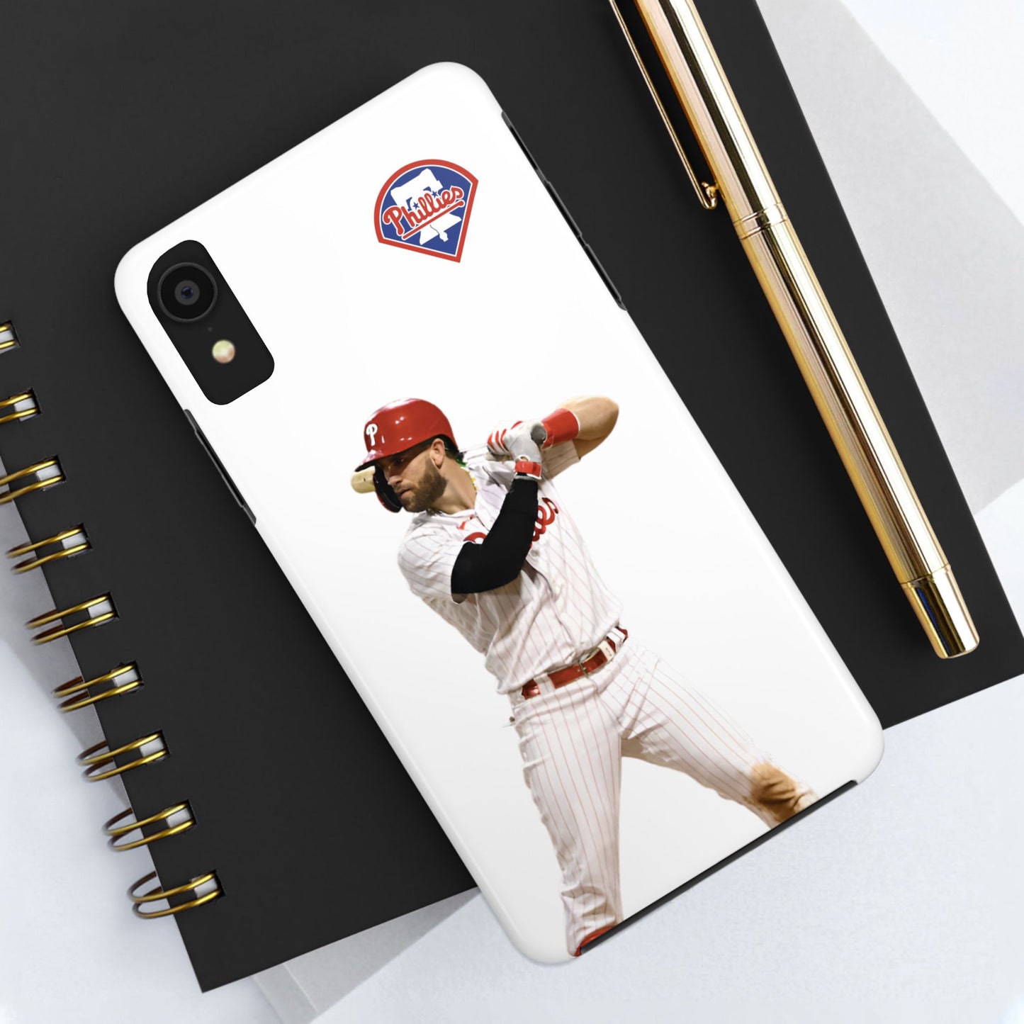 Philadelphia Phillies Tough Phone Cases Compatible with iPhone and Samsung