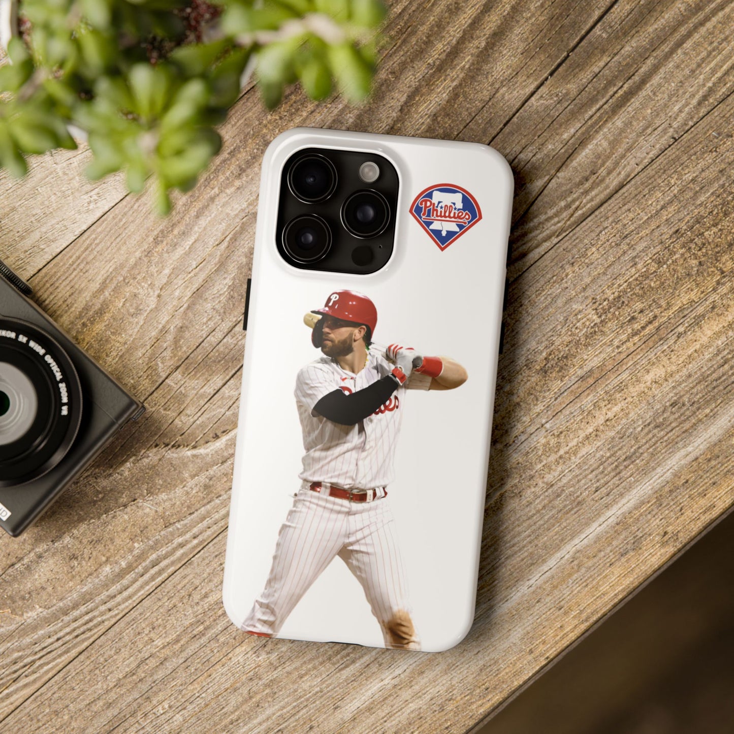 Philadelphia Phillies Tough Phone Cases Compatible with iPhone and Samsung