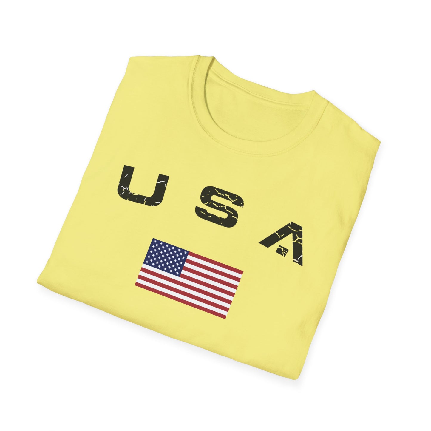 Men's USA Flag T-Shirt American Patriotic Shirt S - 3XL