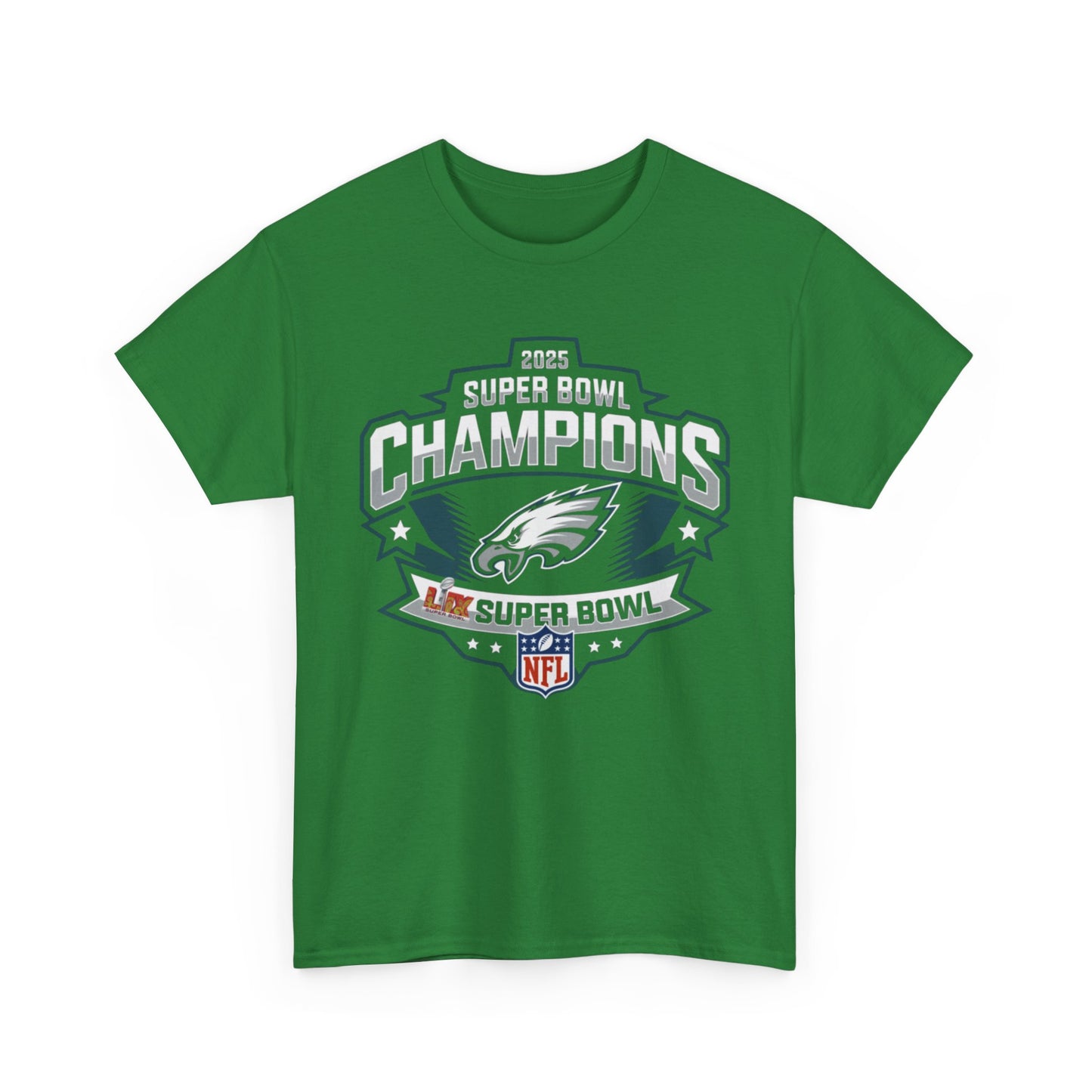 2025 LIX Super Bowl Champions Eagles t- shirt Gift For Fans S-5XL