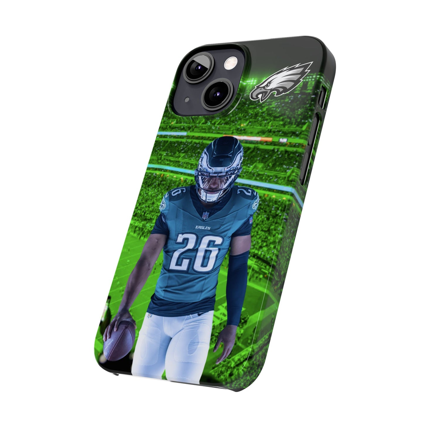 Philadelphia Eagles Saquon Barkley Slim Phone Cases - custom NFL cellphone case