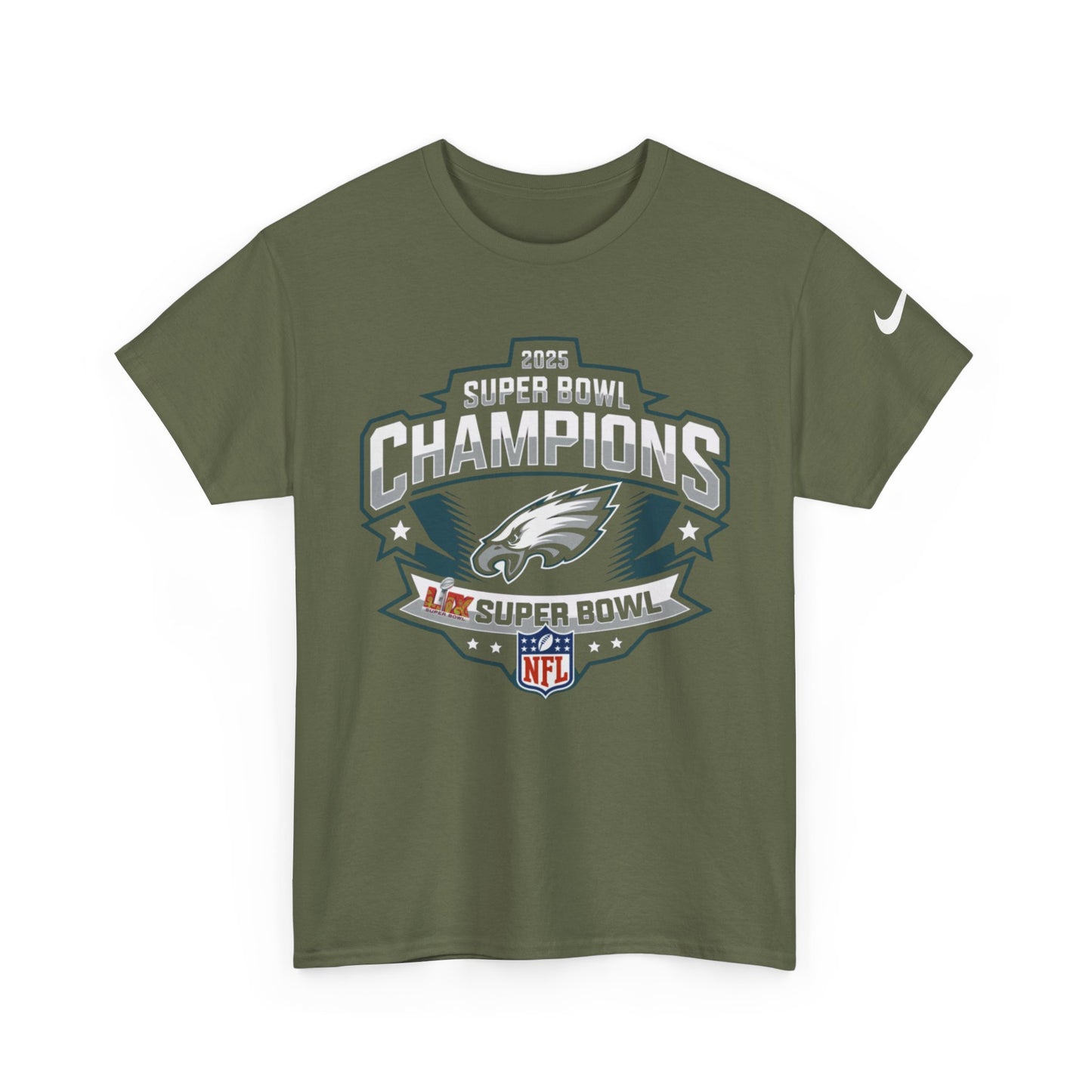 2025 LIX Super Bowl Champions Eagles t- shirt Gift For Fans S-5XL