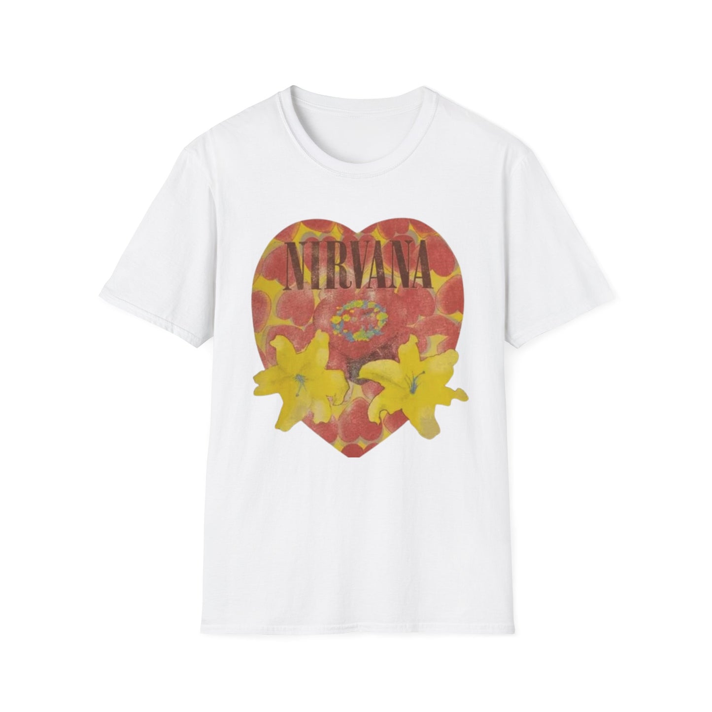 Vintage 90s Nirvana Heart Shaped Box T-Shirt 1993