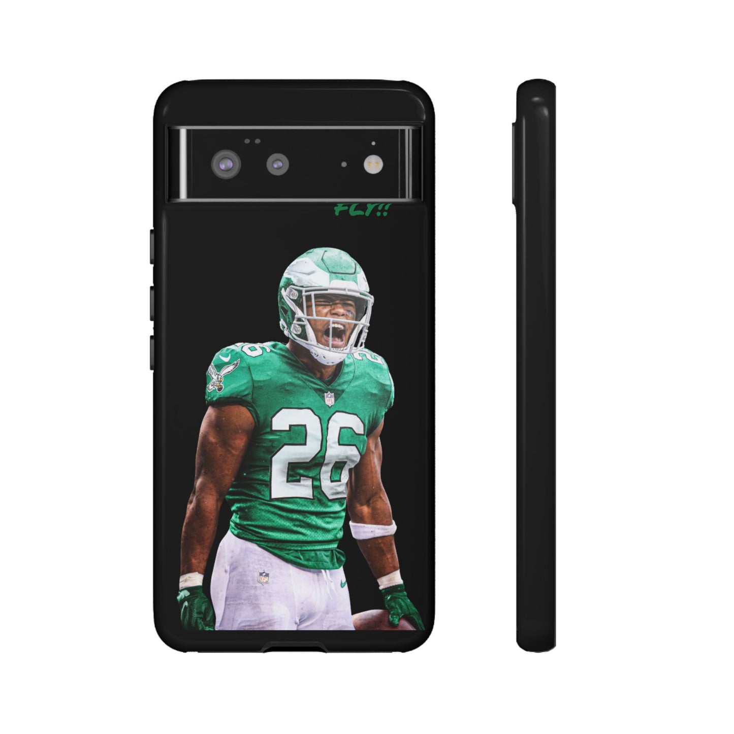 Philadelphia Eagles Saquon Barkley # 26 cell Phone case, iPhone case, nfl cell phone case, Eagles (Black case) Fly Eagles Fly!!