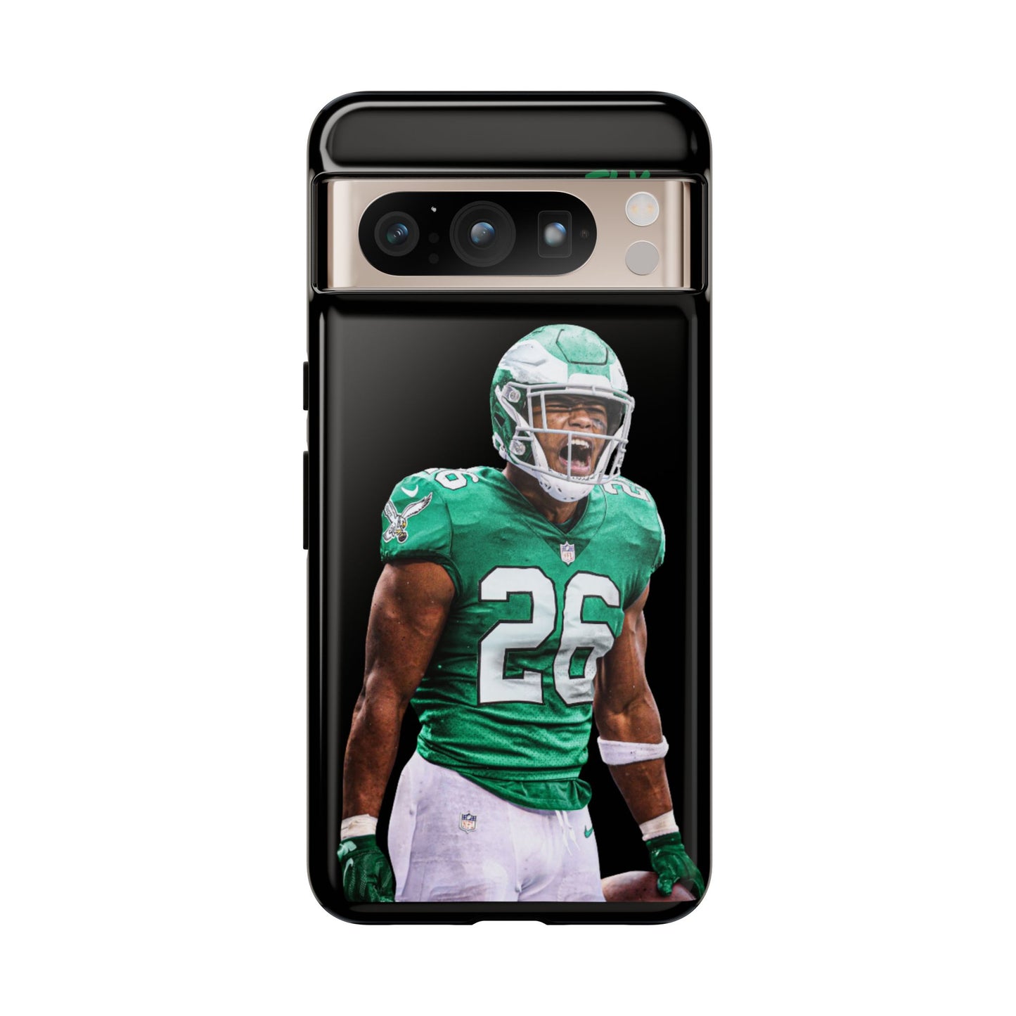 Philadelphia Eagles Saquon Barkley # 26 cell Phone case, iPhone case, nfl cell phone case, Eagles (Black case) Fly Eagles Fly!!