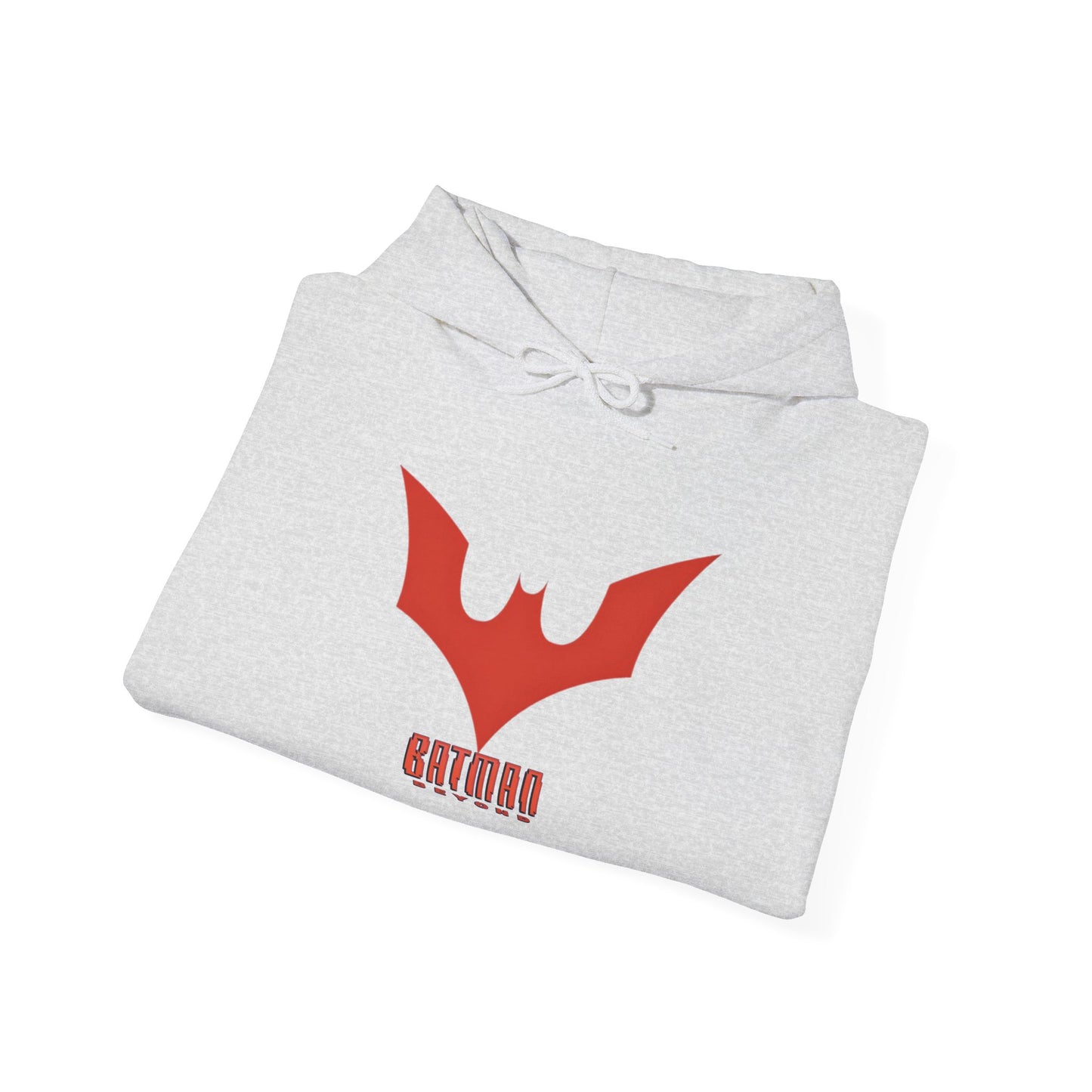 Batman Beyond Hooded Sweatshirt alternate chest bat front and back designs