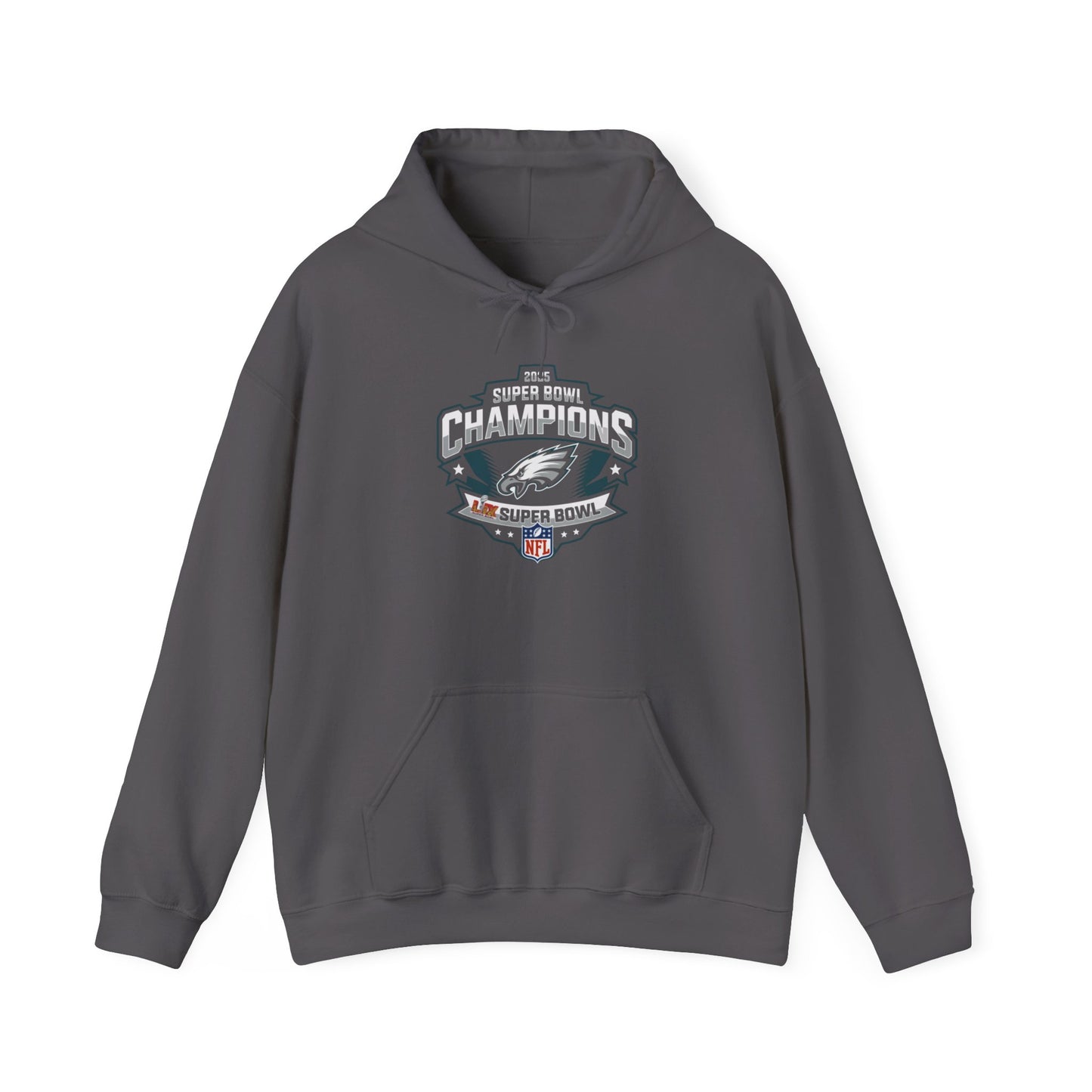2025 LIX Super Bowl Champions Eagles SWEATSHIRT Gift  S-5XL Hooded Sweatshirt