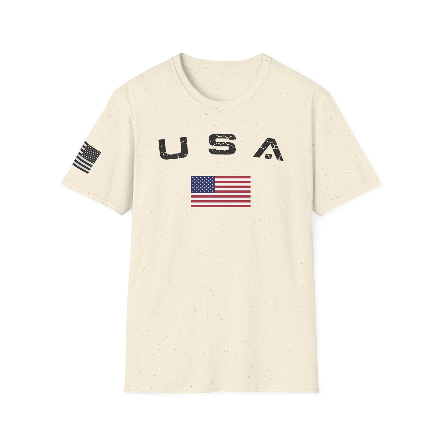 Men's USA Flag T-Shirt American Patriotic Shirt S - 3XL