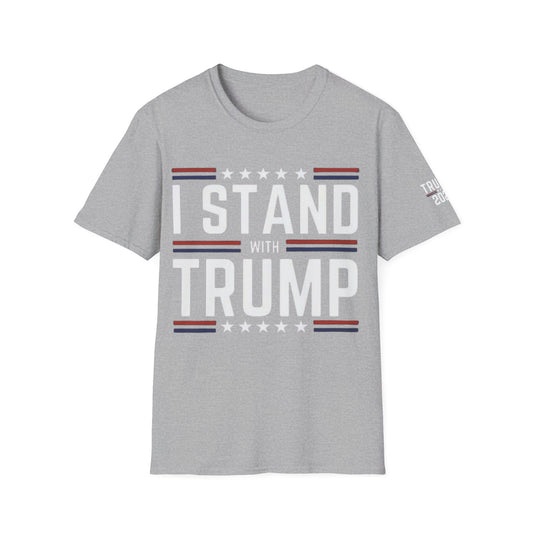 Trump 2024 I Stand with 45 47 MAGA You Missed Me Never Surrender Fight T-Shirt