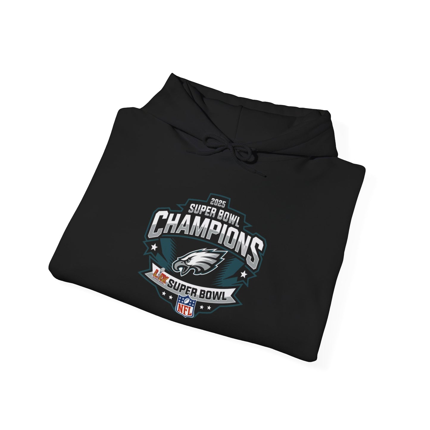 2025 LIX Super Bowl Champions Eagles SWEATSHIRT Gift  S-5XL Hooded Sweatshirt
