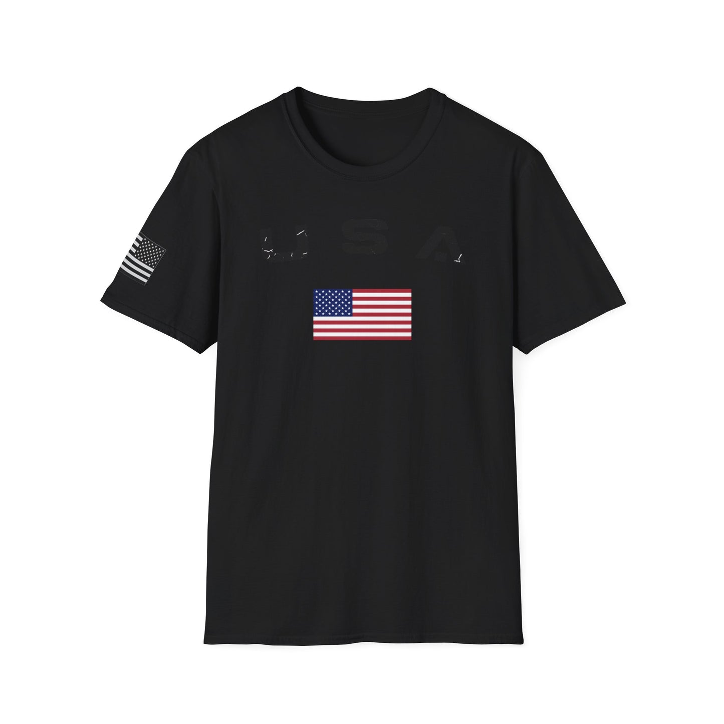 Men's USA Flag T-Shirt American Patriotic Shirt S - 3XL