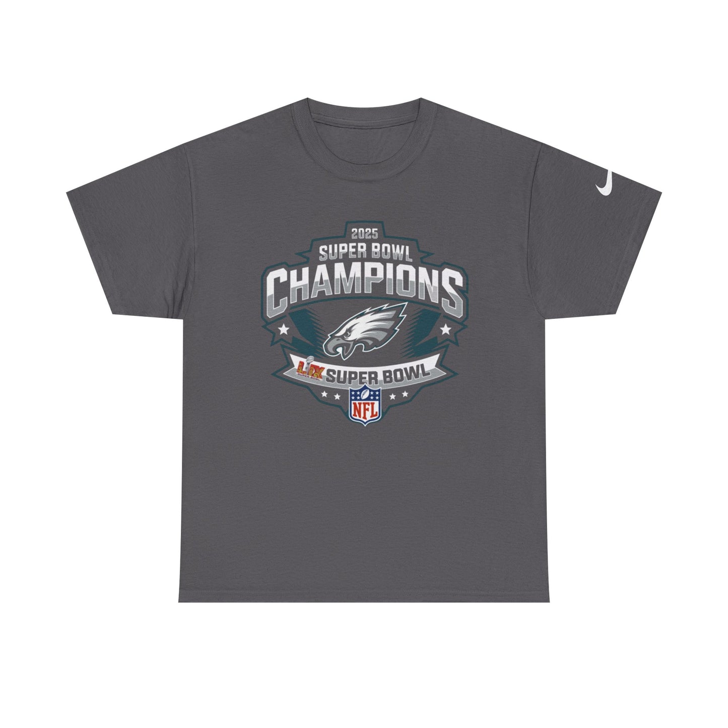 2025 LIX Super Bowl Champions Eagles t- shirt Gift For Fans S-5XL