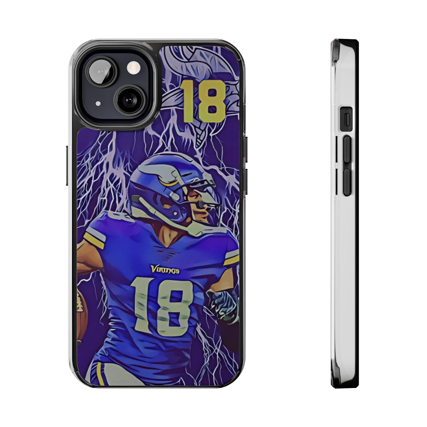 Justin Jefferson Minnesota Vikings iPhone cell phone Cases