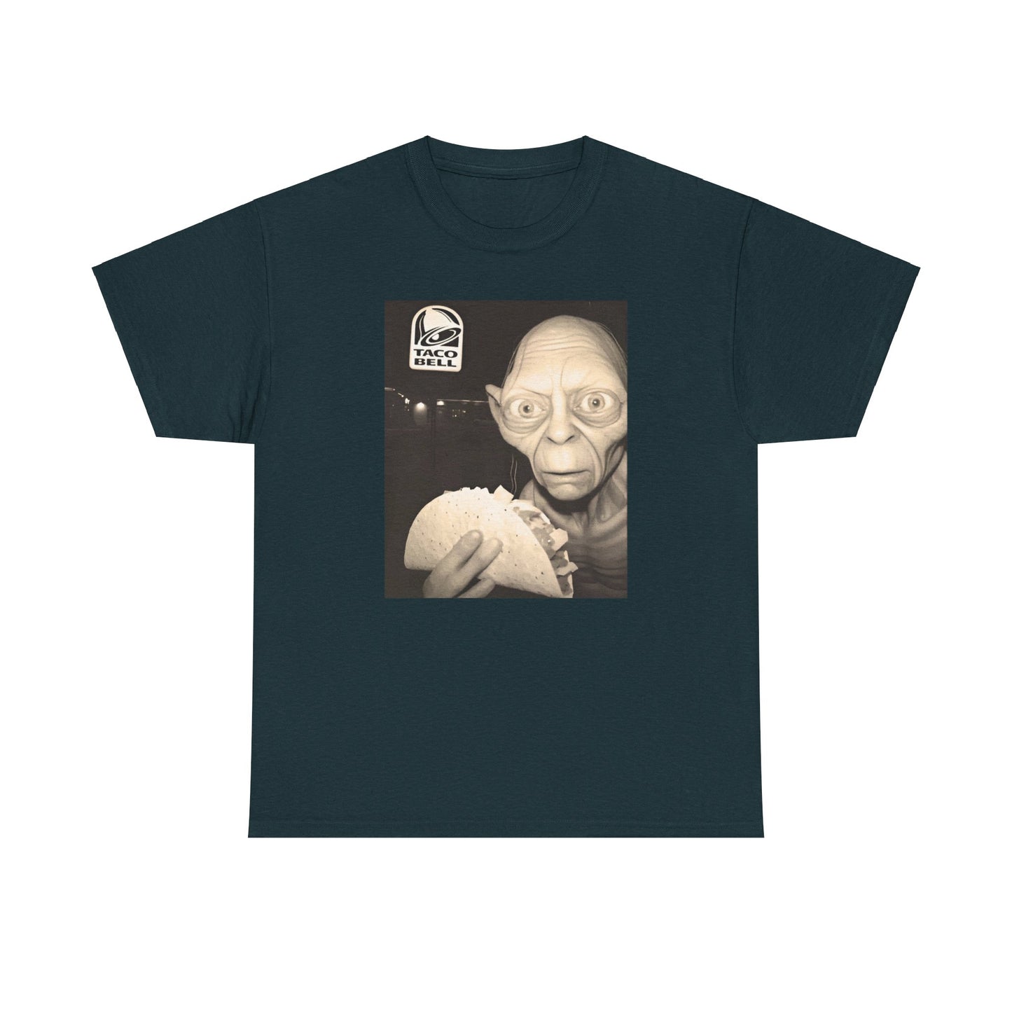 The Lord of the Rings Gollum Taco Bell T-Shirt LOTR tee