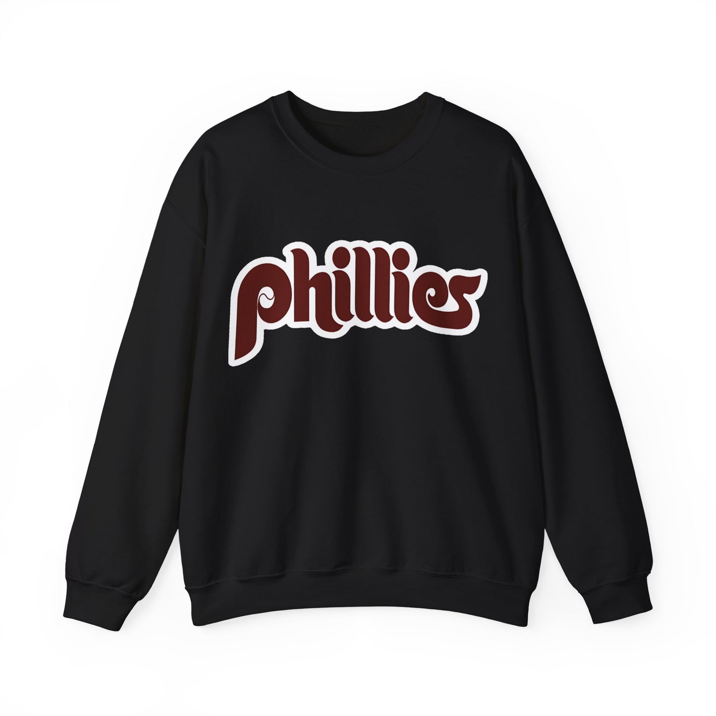 Philadelphia Phillies Retro Style 80's Phillies Logo Crewneck Sweater Sweatshirt