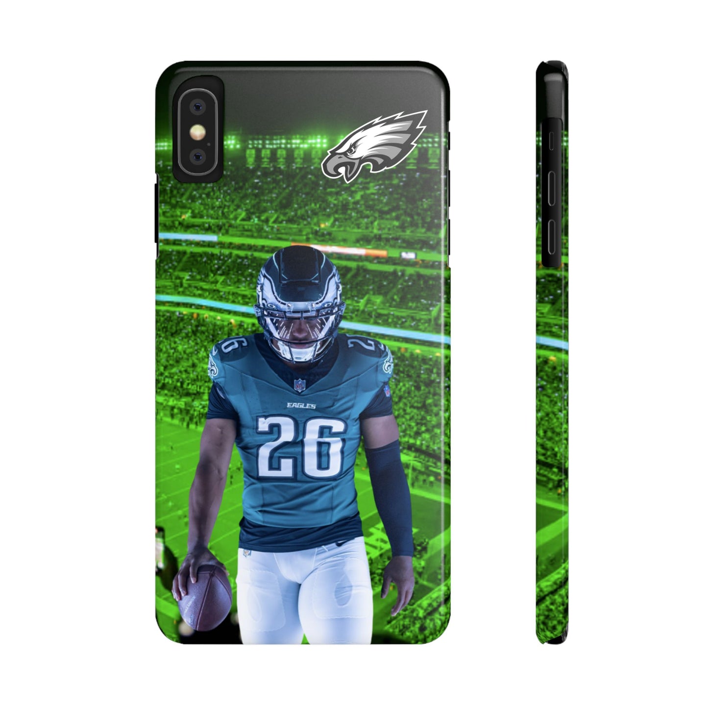 Philadelphia Eagles Saquon Barkley Slim Phone Cases - custom NFL cellphone case