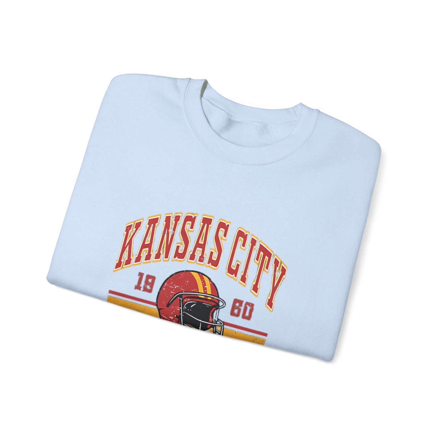 Vintage Style Kansas City Football Sweatshirt and Hoodie, Kansas City Football Sweatshirt, Unisex  Kansas City SWEATSHIRT