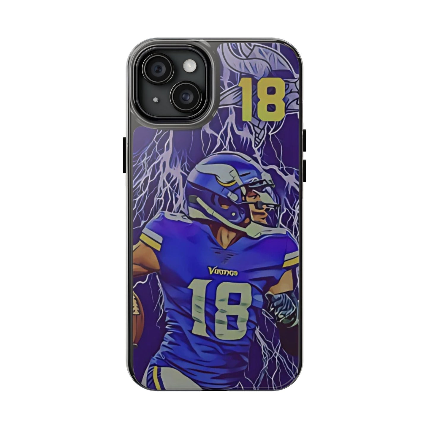 Justin Jefferson Minnesota Vikings iPhone cell phone Cases