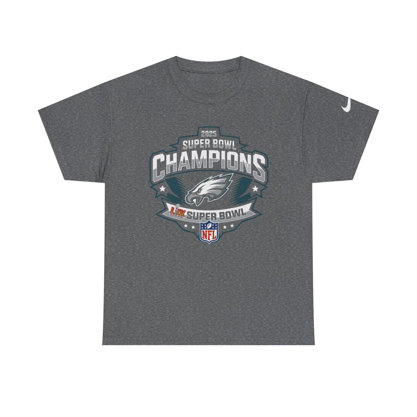 2025 LIX Super Bowl Champions Eagles t- shirt Gift For Fans S-5XL