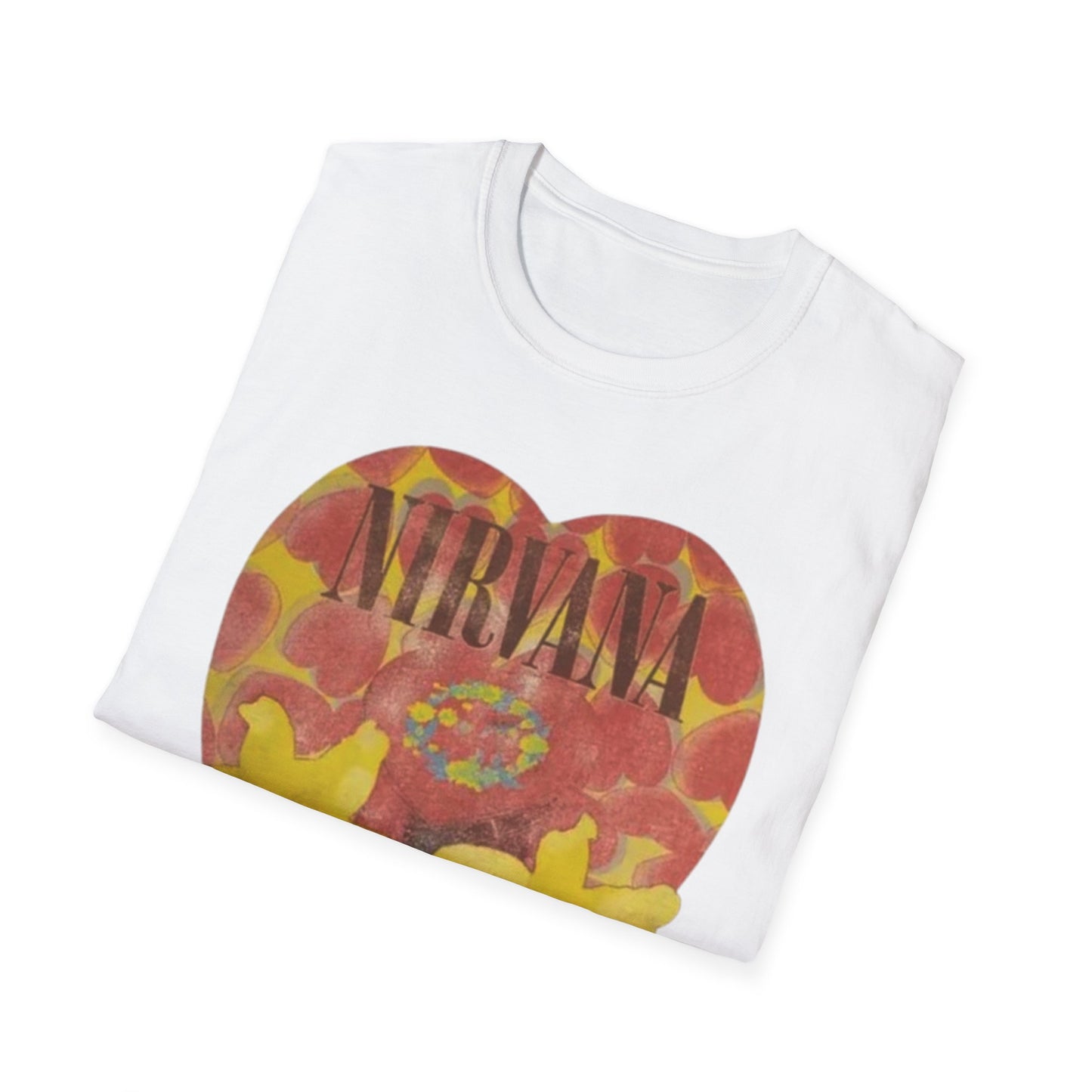 Vintage 90s Nirvana Heart Shaped Box T-Shirt 1993