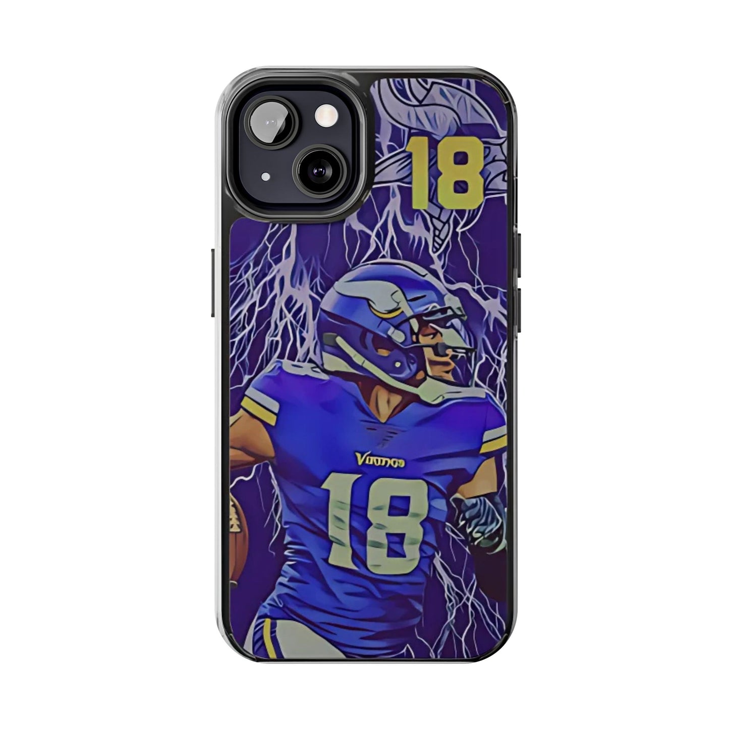 Justin Jefferson Minnesota Vikings iPhone cell phone Cases