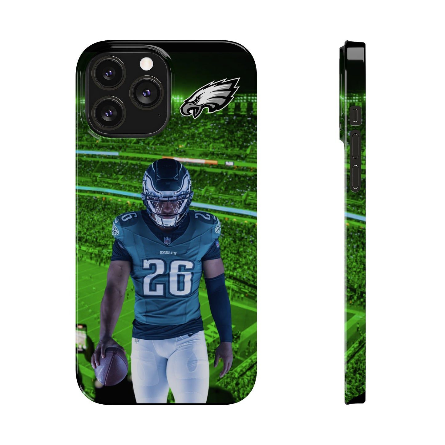 Philadelphia Eagles Saquon Barkley Slim Phone Cases - custom NFL cellphone case