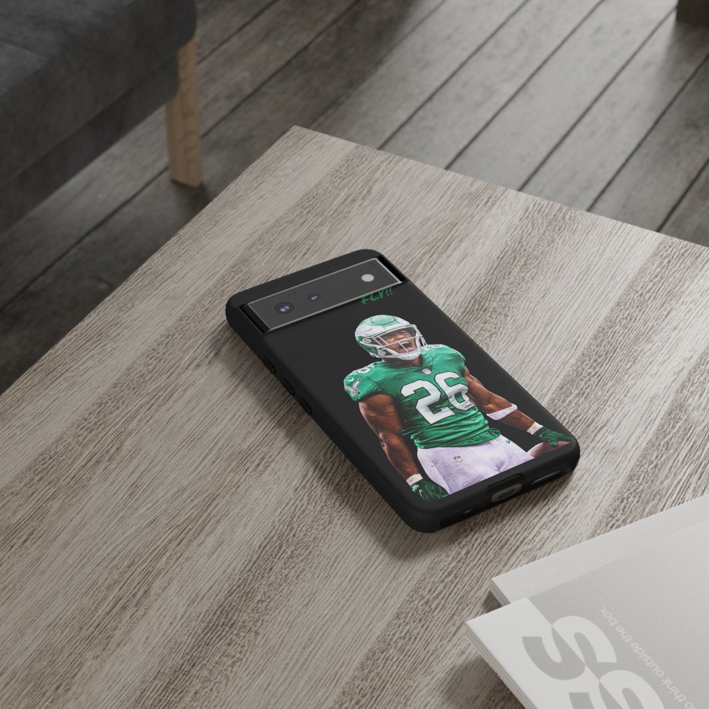 Philadelphia Eagles Saquon Barkley # 26 cell Phone case, iPhone case, nfl cell phone case, Eagles (Black case) Fly Eagles Fly!!