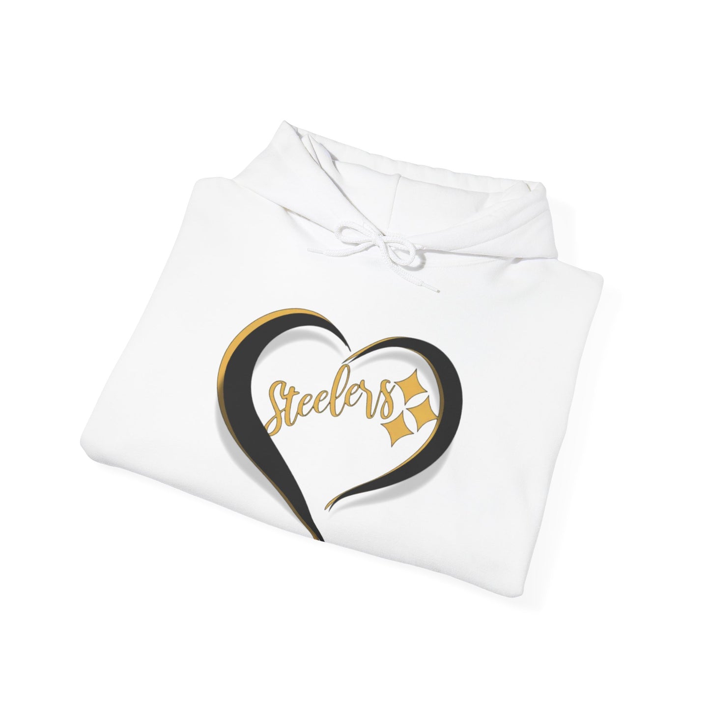 Pullover Hoodie Sweatshirt Heart Design