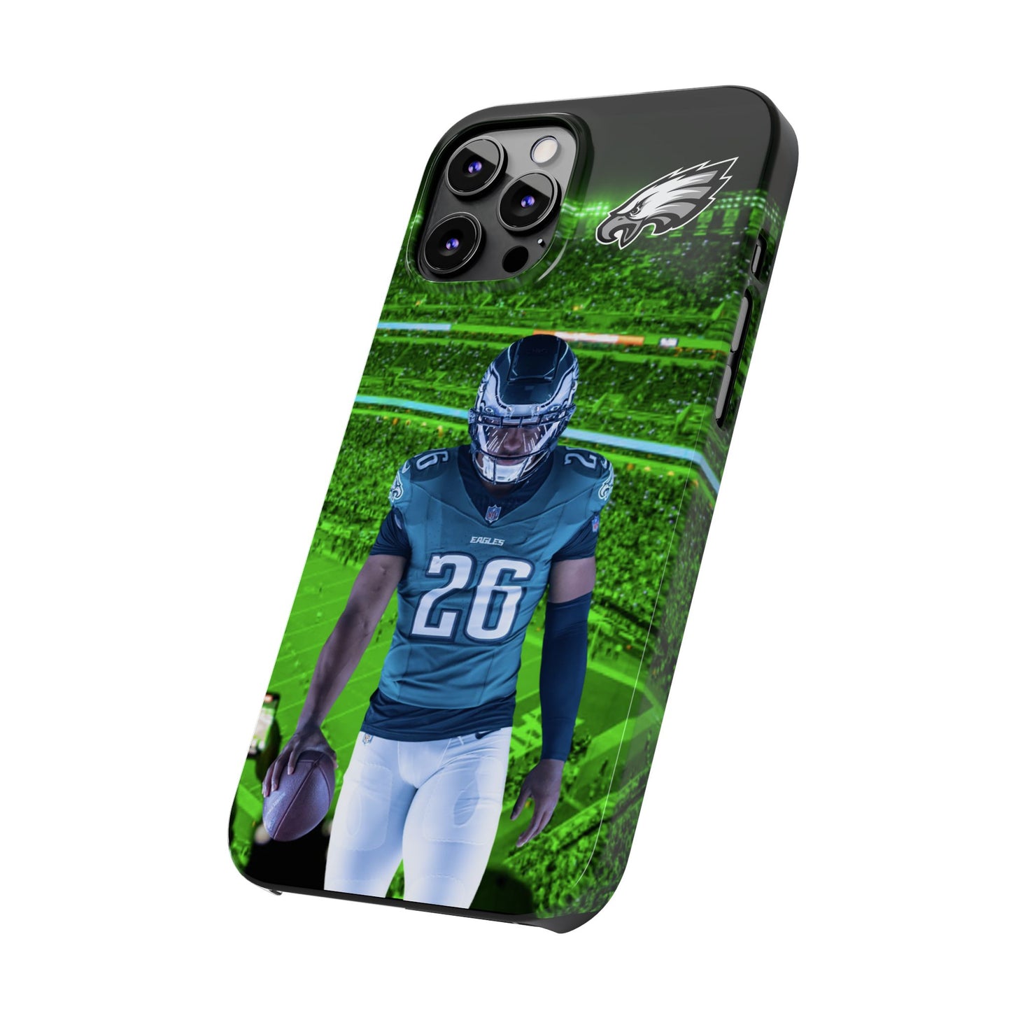 Philadelphia Eagles Saquon Barkley Slim Phone Cases - custom NFL cellphone case