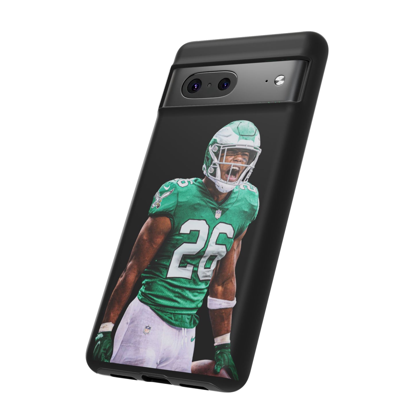 Philadelphia Eagles Saquon Barkley # 26 cell Phone case, iPhone case, nfl cell phone case, Eagles (Black case) Fly Eagles Fly!!