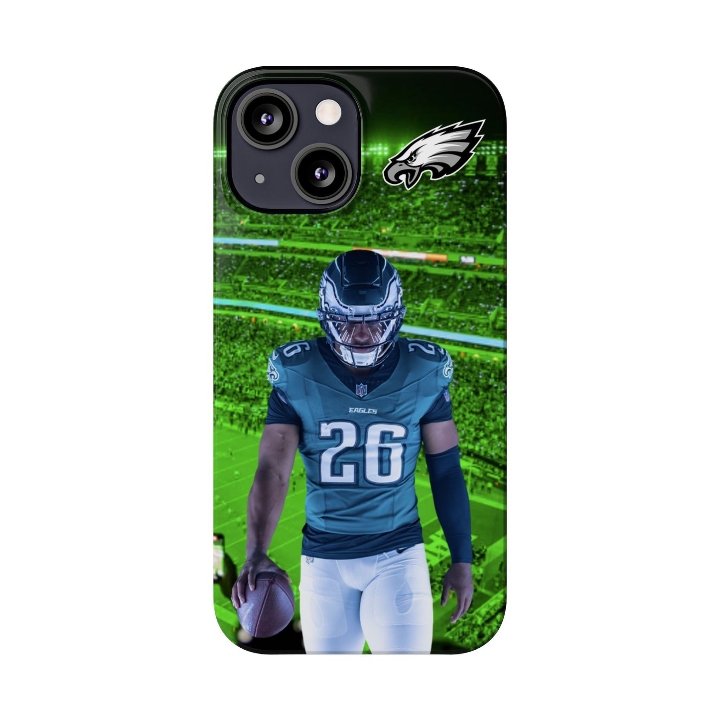 Philadelphia Eagles Saquon Barkley Slim Phone Cases - custom NFL cellphone case