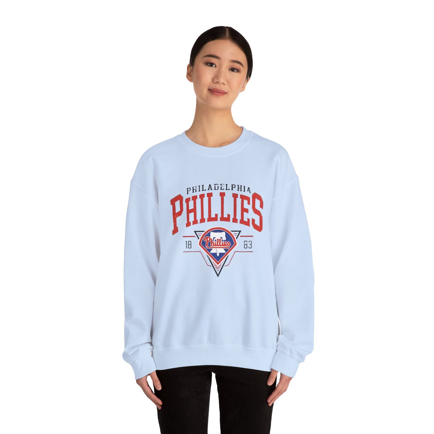 Custom Vintage MLB 90s  Philadelphia Phillies sweatshirt