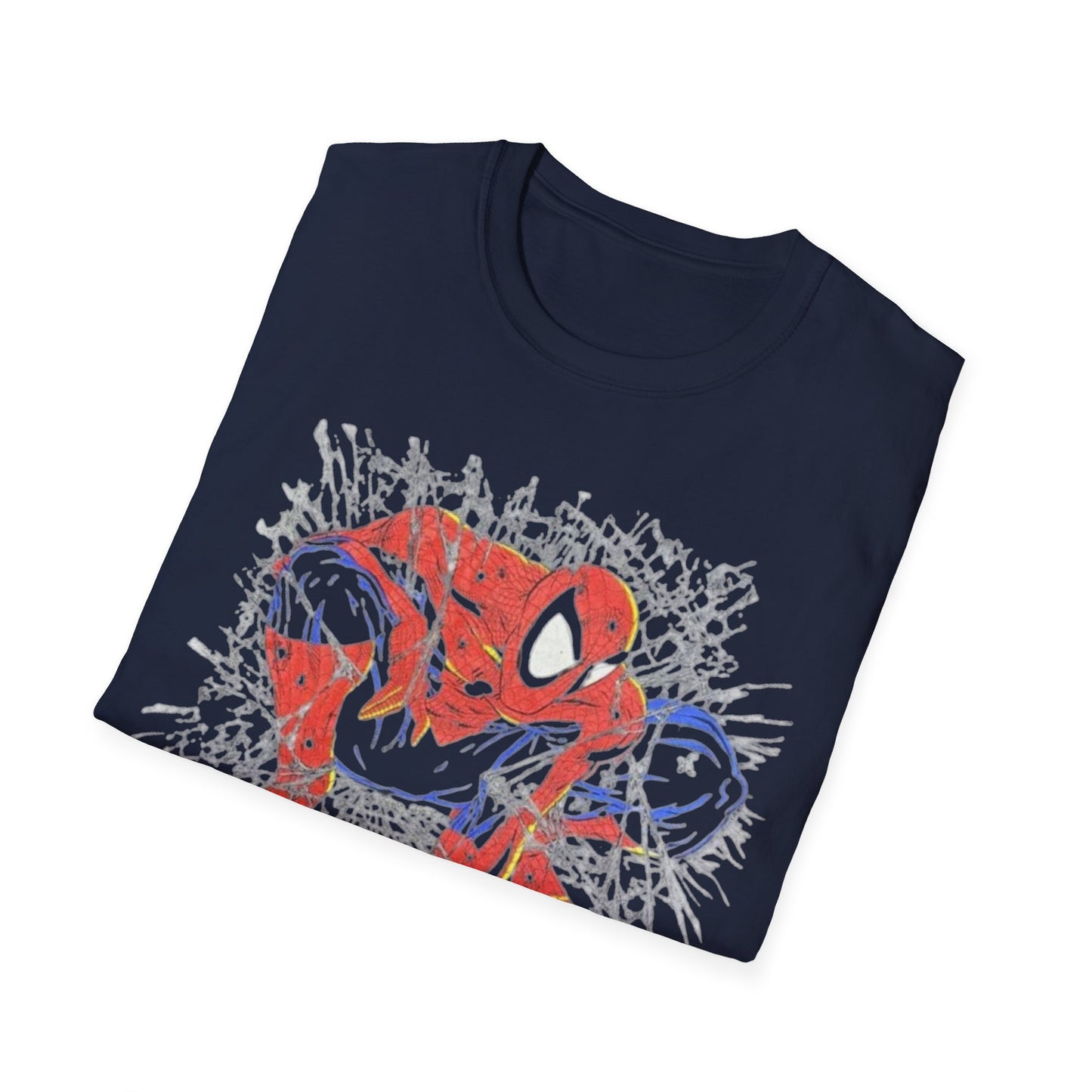 Spiderman and green goblin vintage t- shirt, MARVEL comics spiderman tee