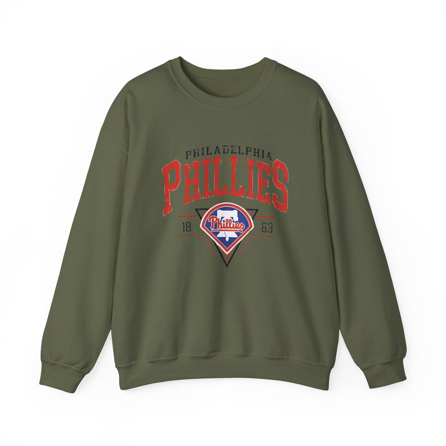 Custom Vintage MLB 90s  Philadelphia Phillies sweatshirt