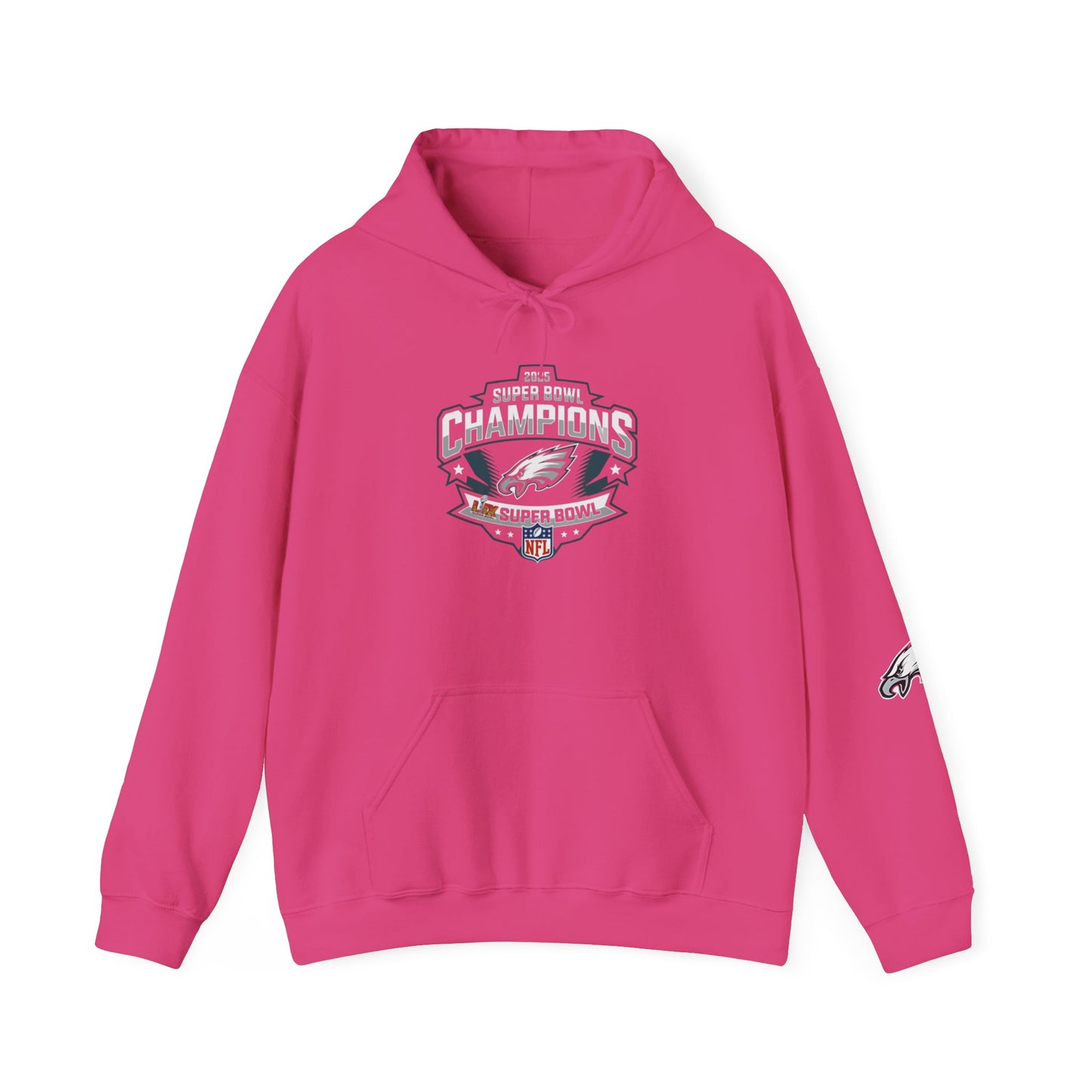 2025 LIX Super Bowl Champions Eagles SWEATSHIRT Gift  S-5XL Hooded Sweatshirt