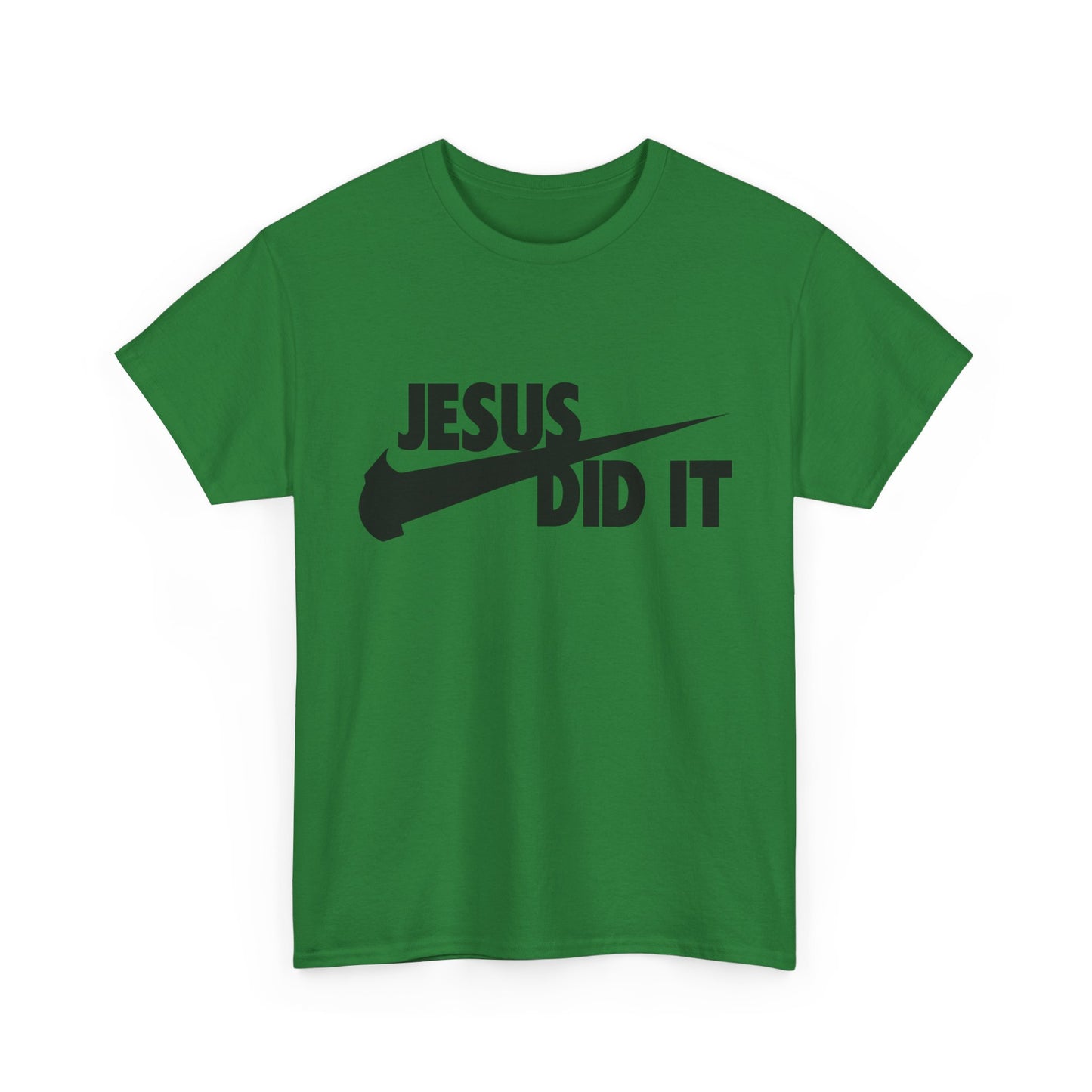 men's Christian t-shirt Jesus did it basketball Unisex Heavy Cotton Tee