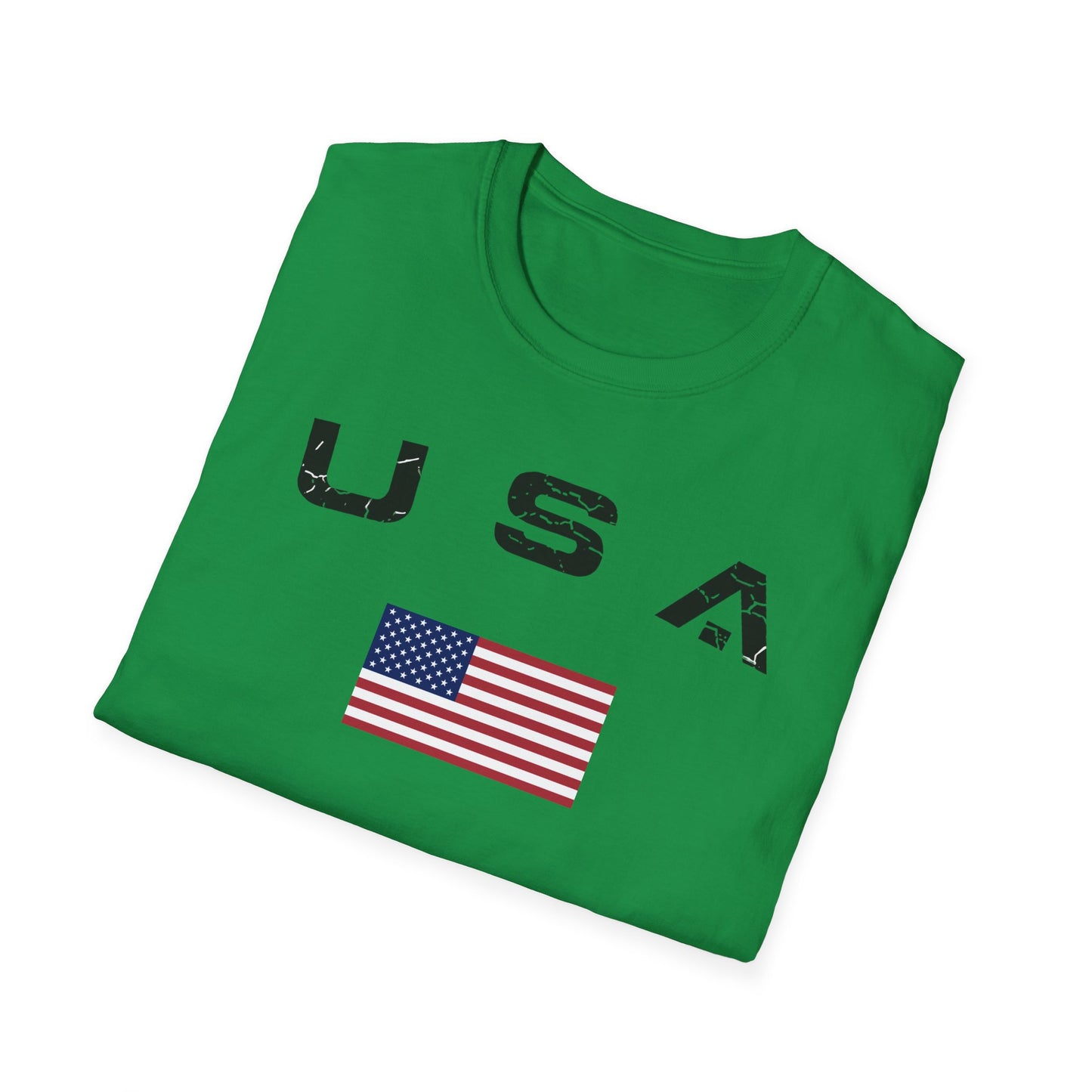 Men's USA Flag T-Shirt American Patriotic Shirt S - 3XL