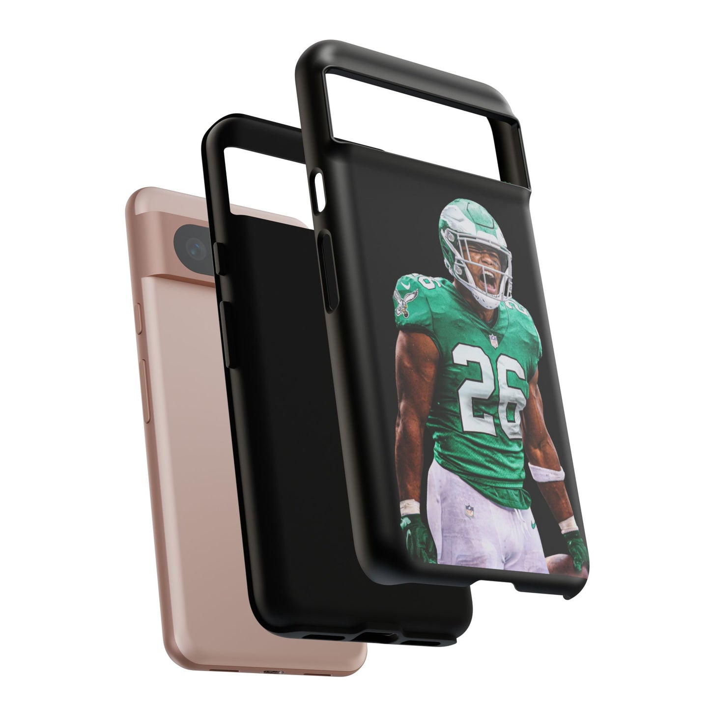 Philadelphia Eagles Saquon Barkley # 26 cell Phone case, iPhone case, nfl cell phone case, Eagles (Black case) Fly Eagles Fly!!