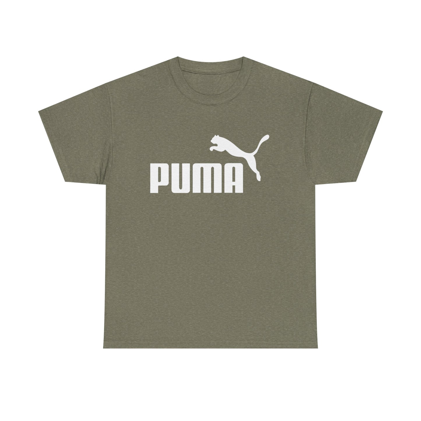 Men's PUMA Tee Unisex T-Shirt, Big cougar Shirt sizes S-5XL, why pay more???