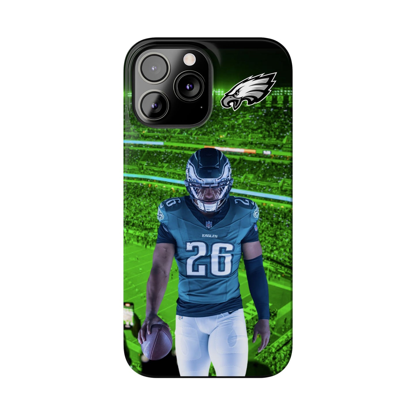 Philadelphia Eagles Saquon Barkley Slim Phone Cases - custom NFL cellphone case