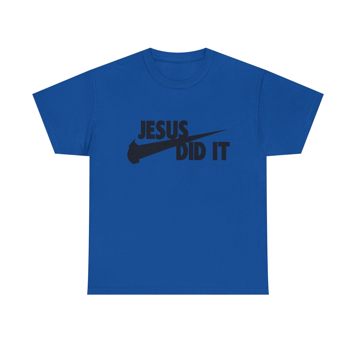 men's Christian t-shirt Jesus did it basketball Unisex Heavy Cotton Tee