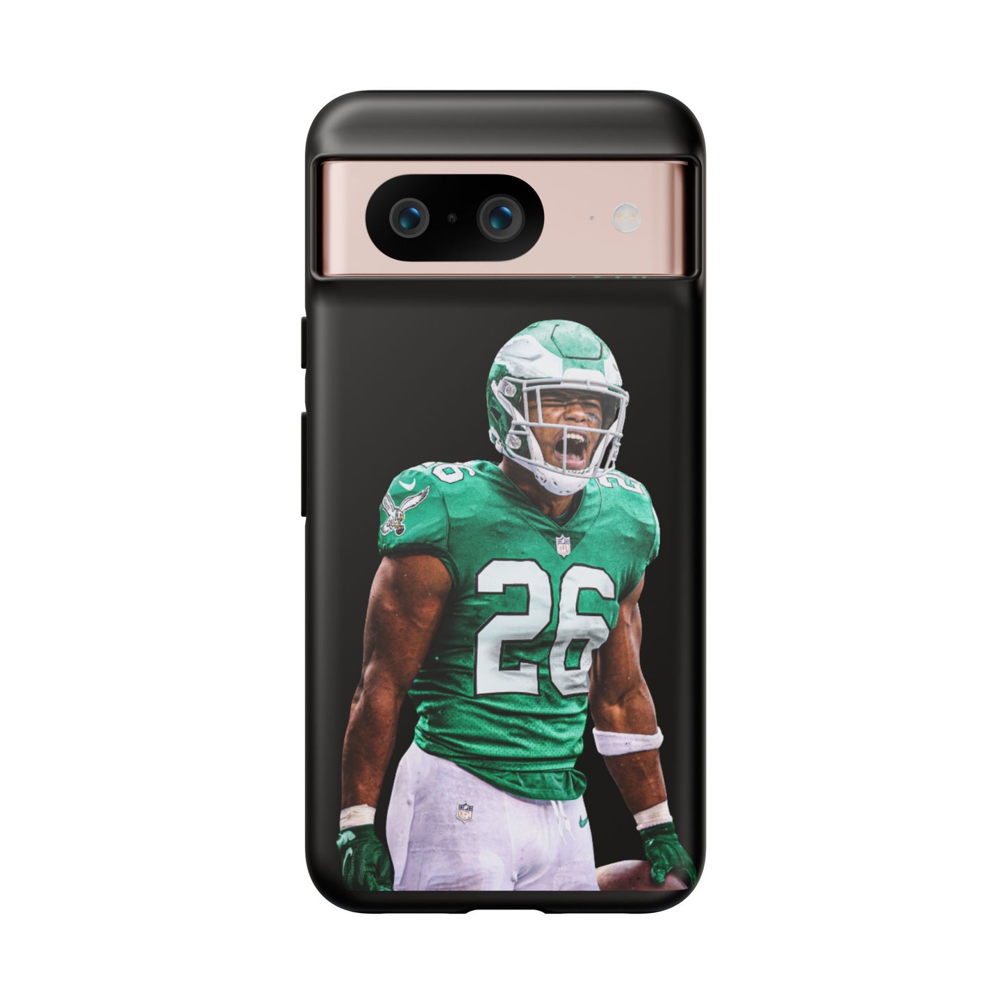 Philadelphia Eagles Saquon Barkley # 26 cell Phone case, iPhone case, nfl cell phone case, Eagles (Black case) Fly Eagles Fly!!